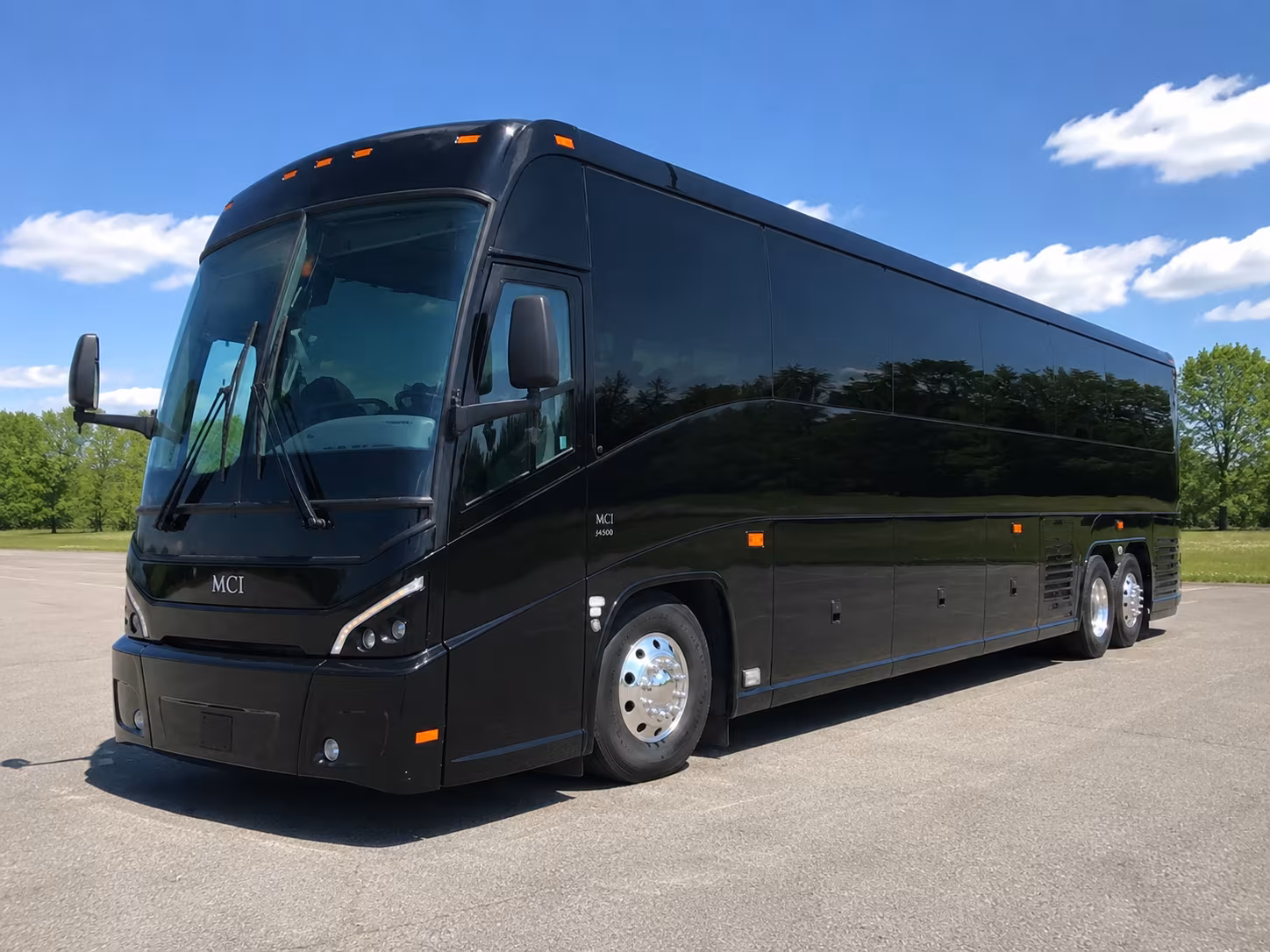 56 passenger charter bus