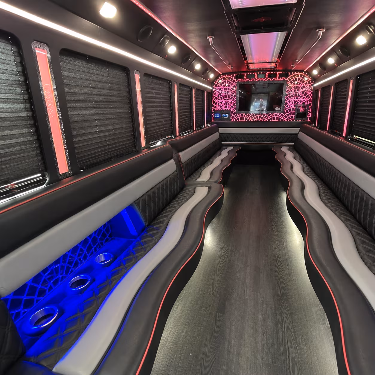 newton night out party bus rental