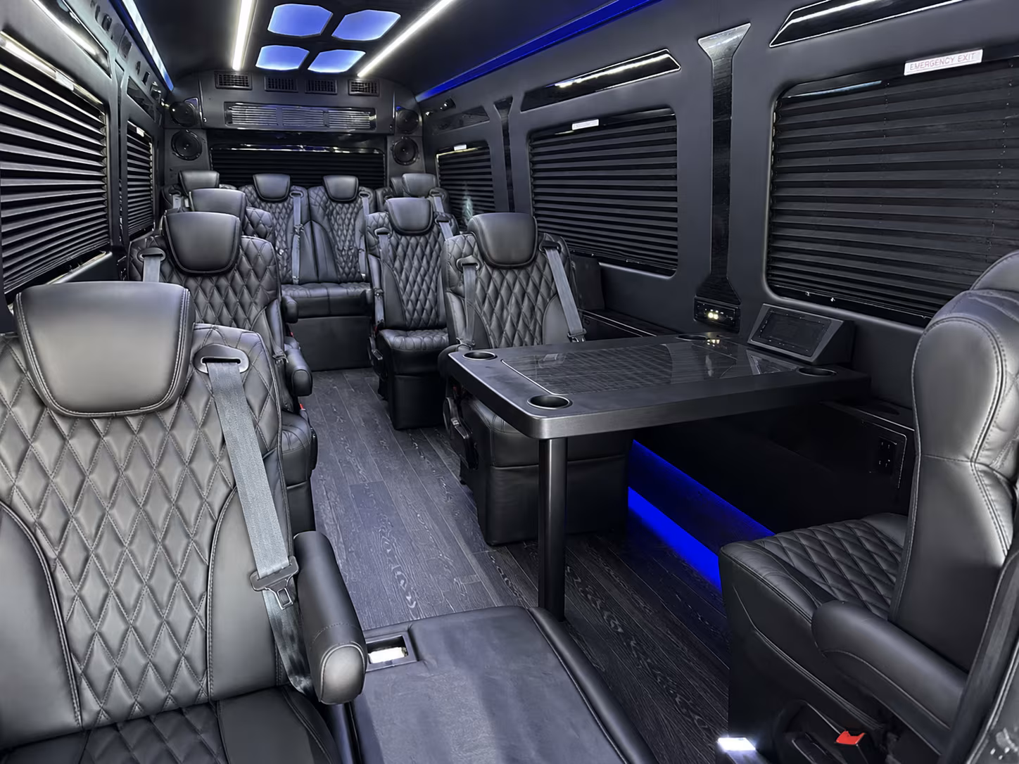 newton sporting event transportation onboard seating