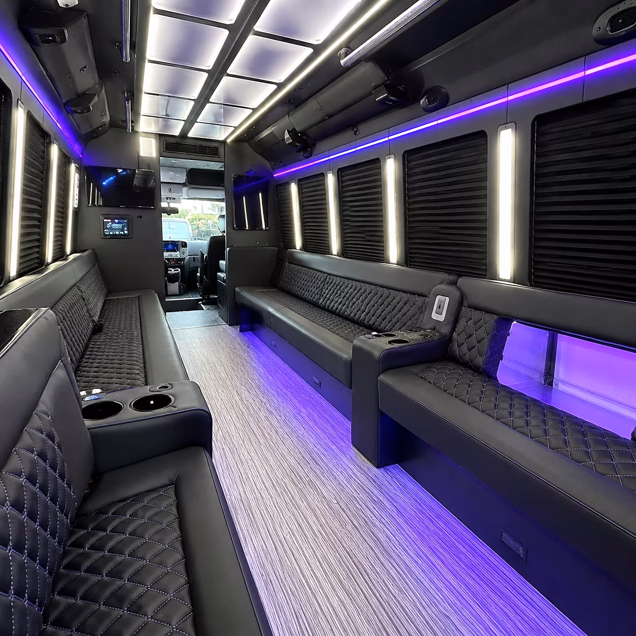newton wedding party bus rental