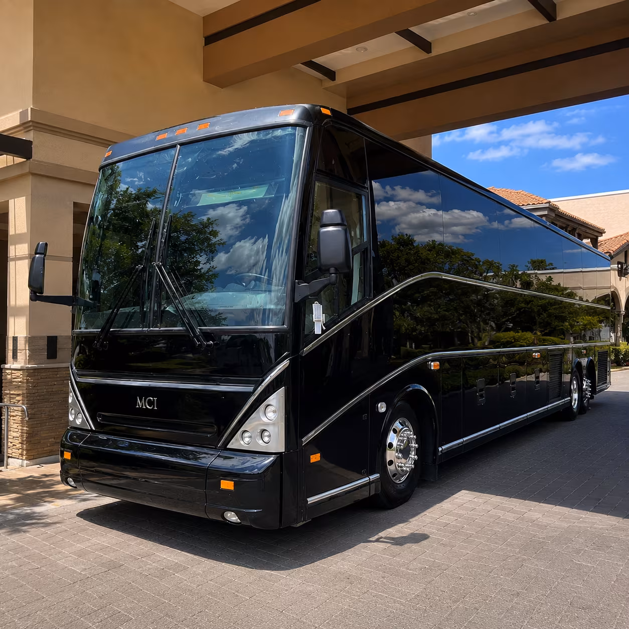 wedding and private event buses for newton venues